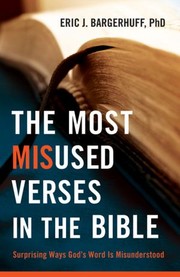 Book cover of The Most Misused Verses in the Bible