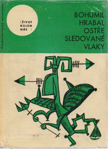 Book cover of Ostře sledované vlaky