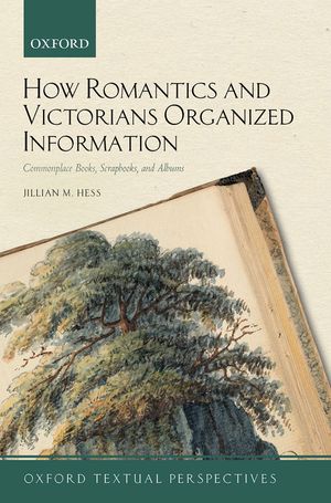 Book cover of How Romantics and Victorians Organized Information