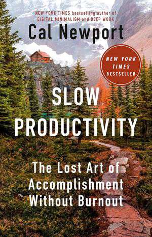Book cover of Slow Productivity